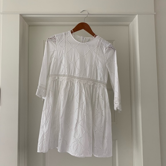 Zara Dresses & Skirts - Zara TRF Eyelet Romper Dress